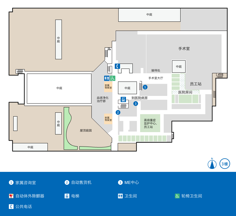 Floor Map 3F