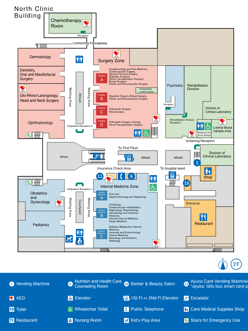 Floor Map 2F