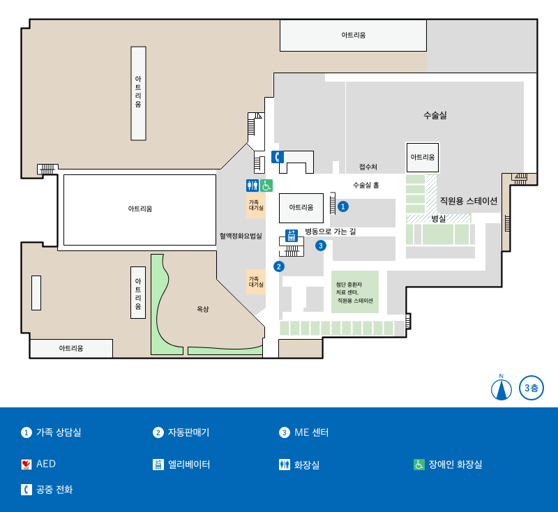 Floor Map 3F