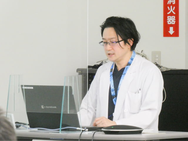 小児からAYA期の移行期支援を進めるために（オンライン研修会）の様子