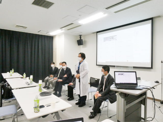 小児からAYA期の移行期支援を進めるために（オンライン研修会）の様子