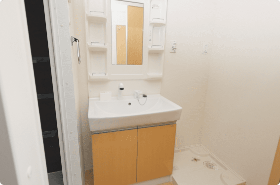 研修医宿舎(洗面台)