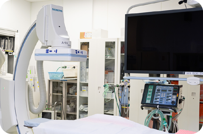 放射線部 血管造影室