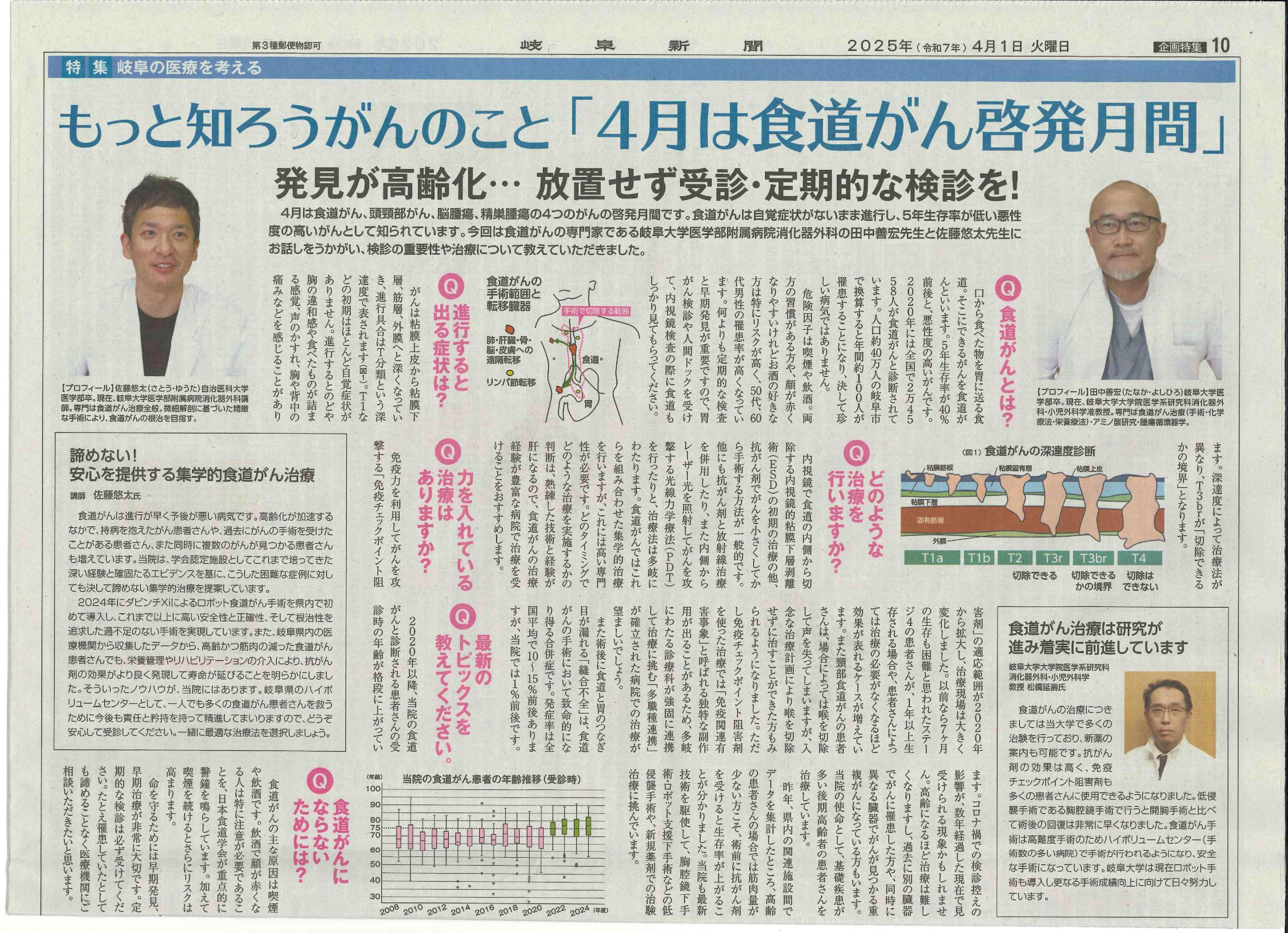 https://www.hosp.gifu-u.ac.jp/oshirase/uploads/images/20250401_Gifu_newspaper.jpg