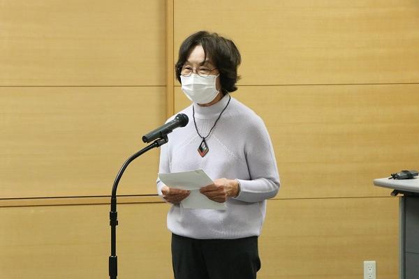 冨永綾子さん「患者さんから感謝の言葉をいただくと、(自分も)社会の中で何かができている事に生きがいを感じられる。ありがたい。」